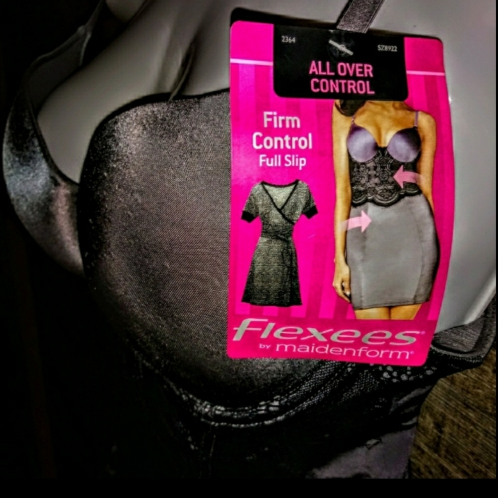 Flexees Full Shapewear Size S/M 36B Push Up NWT - Picture 9 of 11